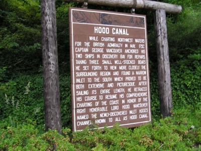 Hood Canal sign